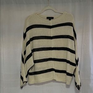 Zara Women's Cream Knit Sweater